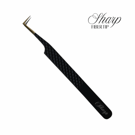 Sharp 90degree fiber tip